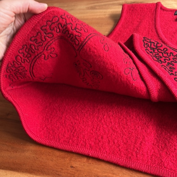 Vintage Herman Geist Wool Vest Petite PL - Picture 5 of 8